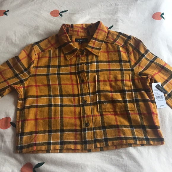 Awesome Cropped Flannel from Pacsun😍❤️ - Picture 4 of 4